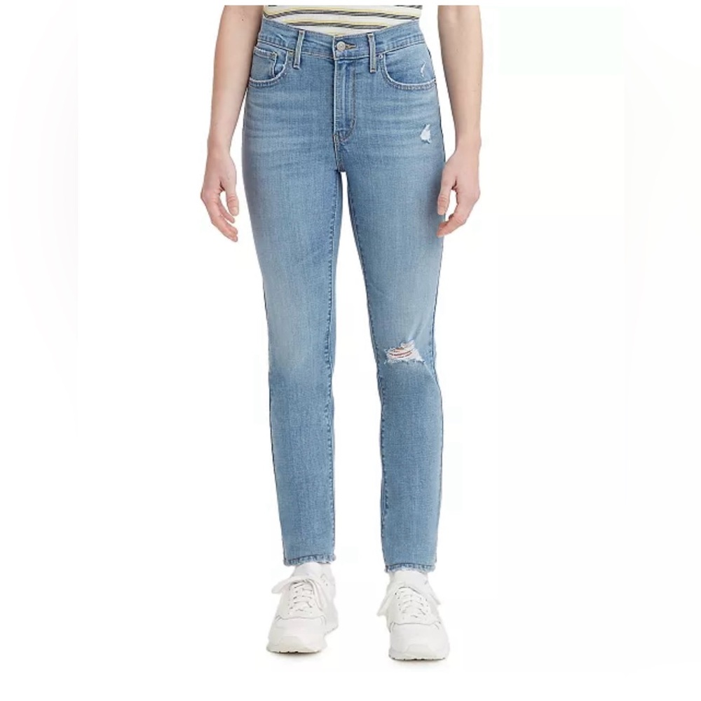 Levis 724 High Rise Straight Jeans 27 Short